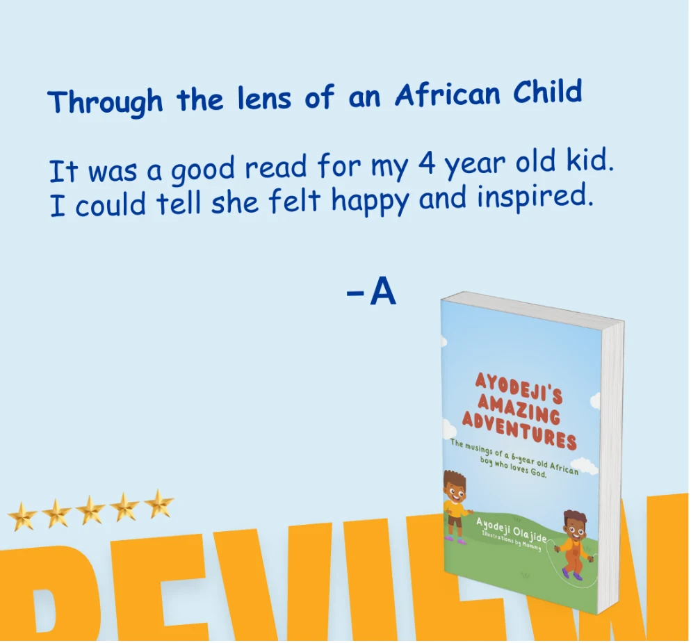 Reader feedback about Ayodeji books