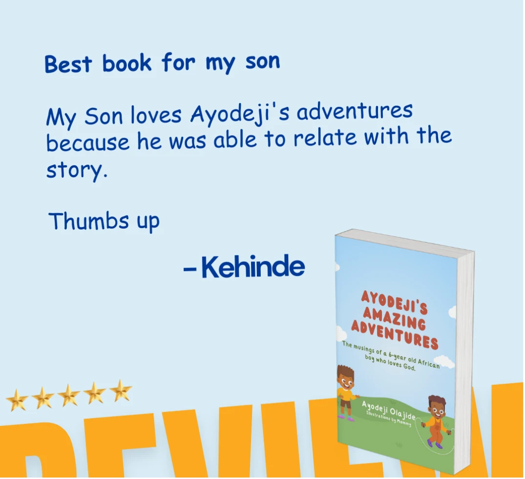 Reader feedback about Ayodeji books