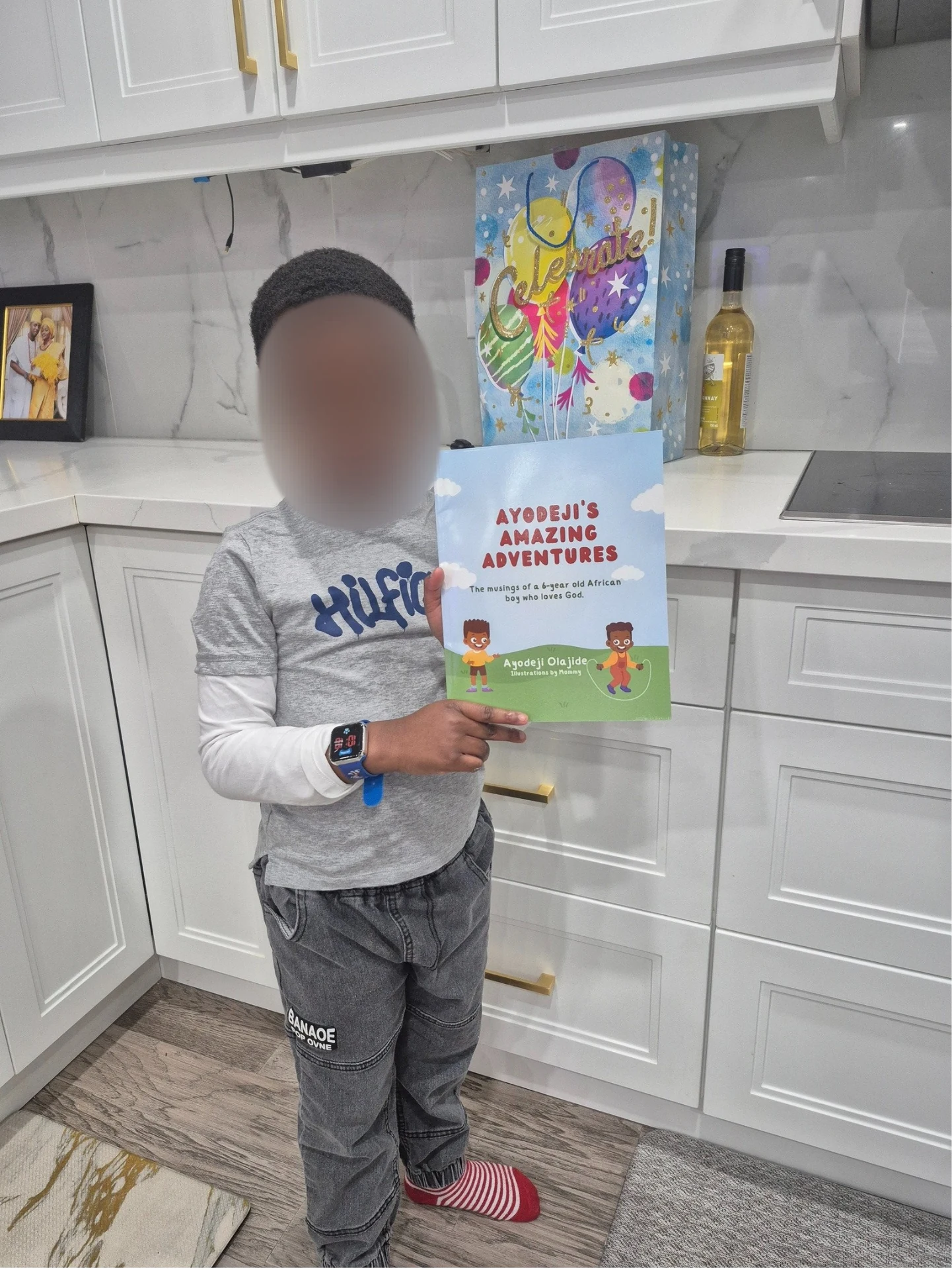 Young readers enjoying Ayodeji’s books