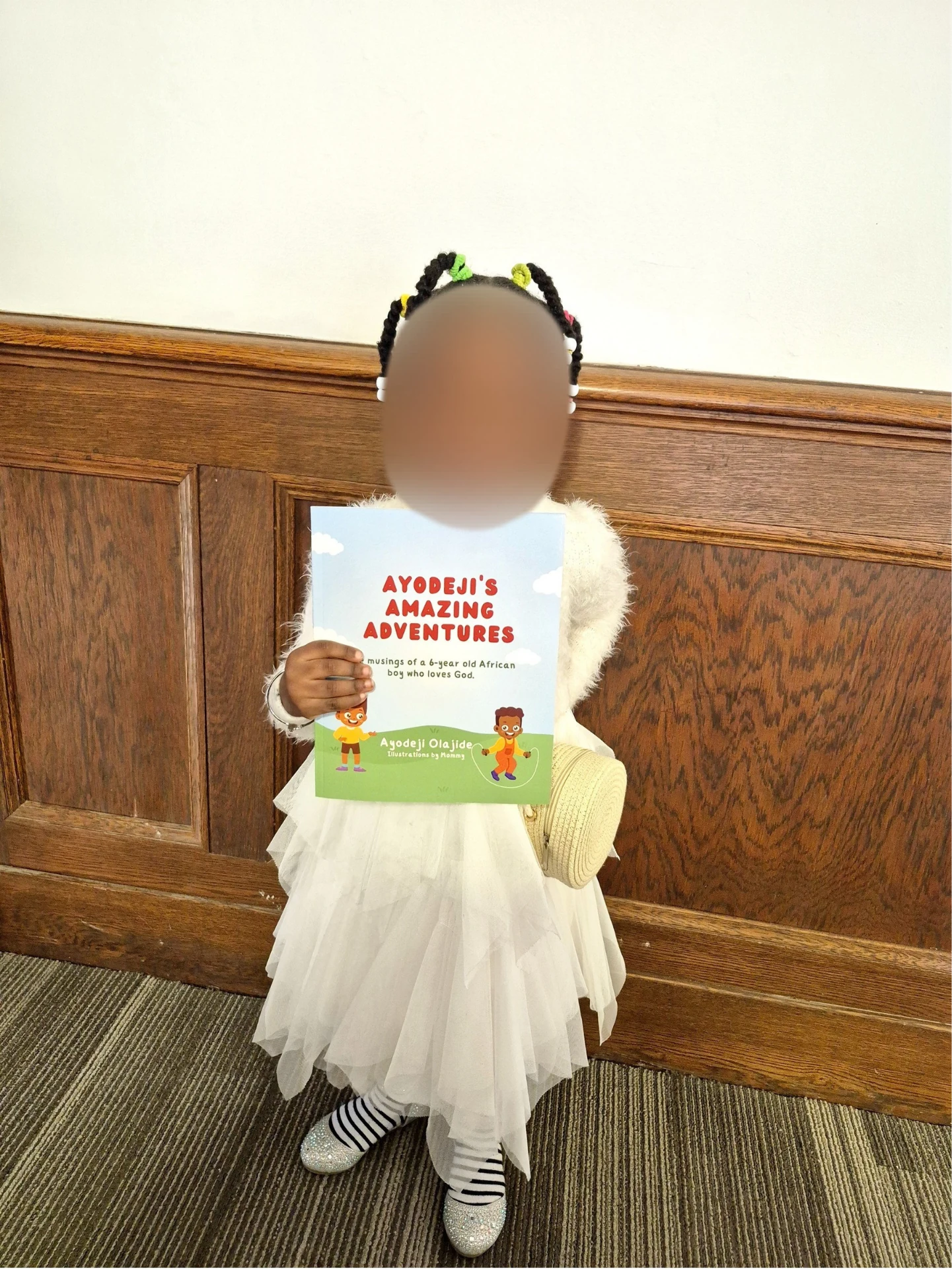 Young readers enjoying Ayodeji’s books