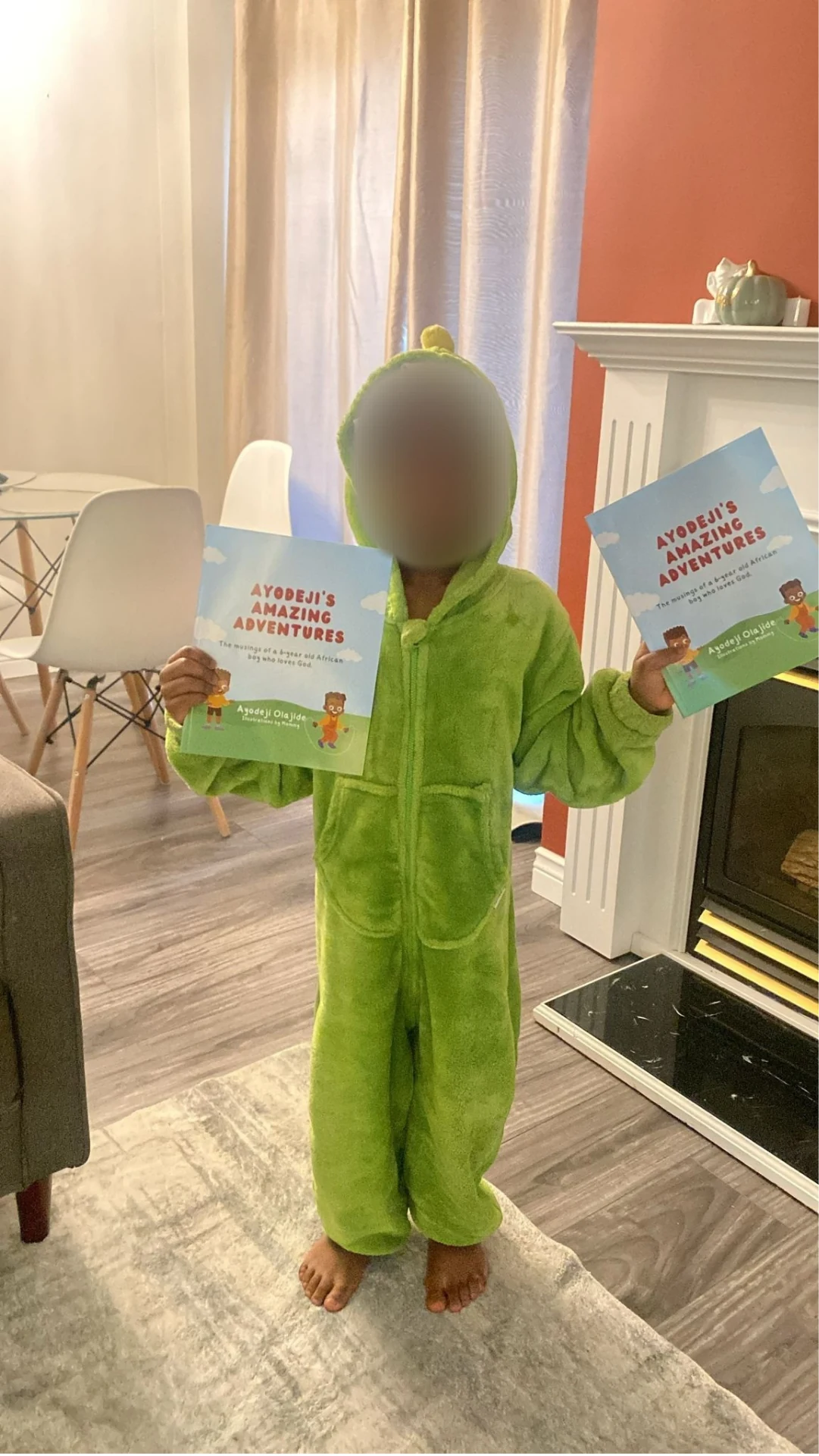 Young readers enjoying Ayodeji’s books